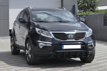 Kia Sportage 2010-2015 Frontschutzbügel WT003 Schwarz (Edelstahl) Foto 4