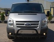 Ford Transit 2000–2014 Frontbügel WT003 Schwarz (2006-2014, Edelstahl) Foto 5