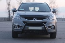 Hyundai IX-35 2010-2015 Frontbügel WT003 Schwarz (Edelstahl) Foto 4