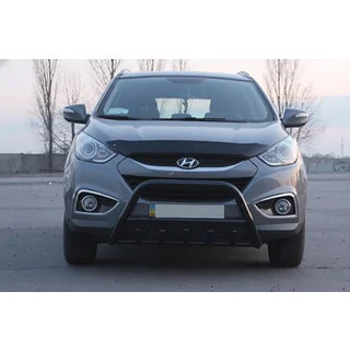 Frontbügel WT003 Schwarz (Edelstahl) Hyundai IX-35 2010-2015 Foto 4