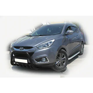 Frontbügel WT003 Schwarz (Edelstahl) Hyundai IX-35 2010-2015 Foto 3