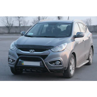 Frontbügel WT003 Schwarz (Edelstahl) Hyundai IX-35 2010-2015 Foto 1