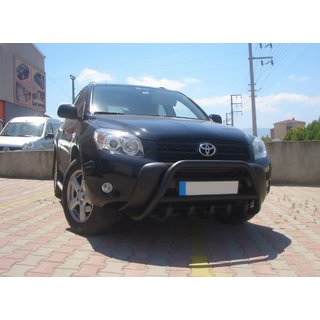 Frontbügel WT003 Schwarz Edelstahl Toyota Rav 4 2006-2013 Foto 4