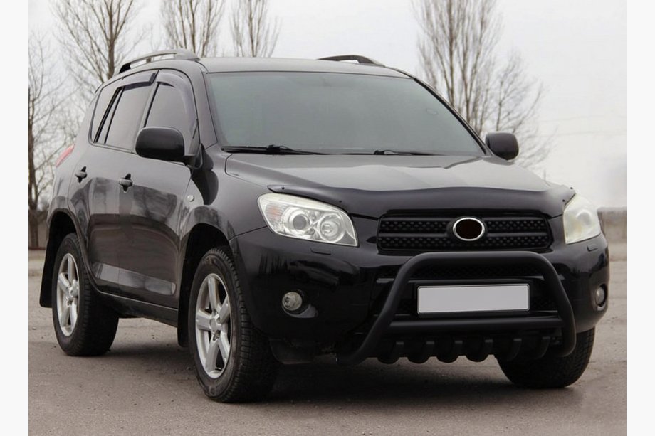 Toyota Rav 4 2006-2013 Frontbügel WT003 Schwarz Edelstahl Image