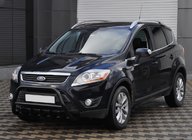 Ford Kuga 2008-2013 Frontschutzbügel WT003 Schwarz (Edelstahl) Foto 4