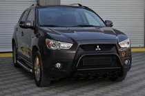 Mitsubishi ASX 2010-2023 Frontschutzbügel WT003 Schwarz (Edelstahl) Foto 5