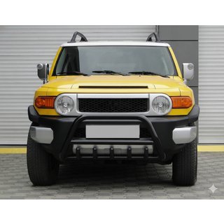 Frontbügel WT003 Schwarz Edelstahl Toyota FJ Cruiser 2006-2022 Foto 1