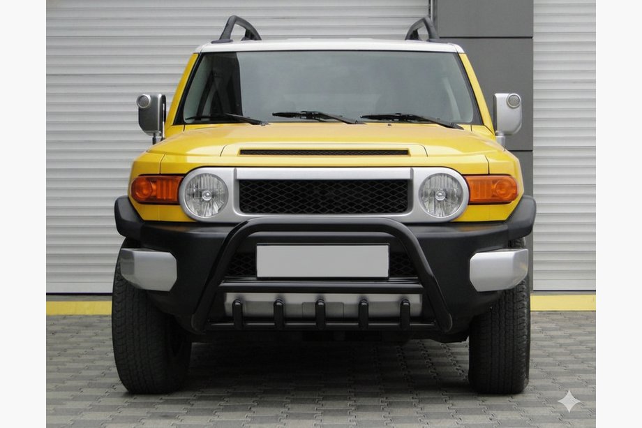 Toyota FJ Cruiser 2006-2022 Frontbügel WT003 Schwarz Edelstahl Image