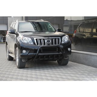 Frontbügel WT003 Schwarz Edelstahl Toyota Land Cruiser Prado 150 2009-2023 Foto 4