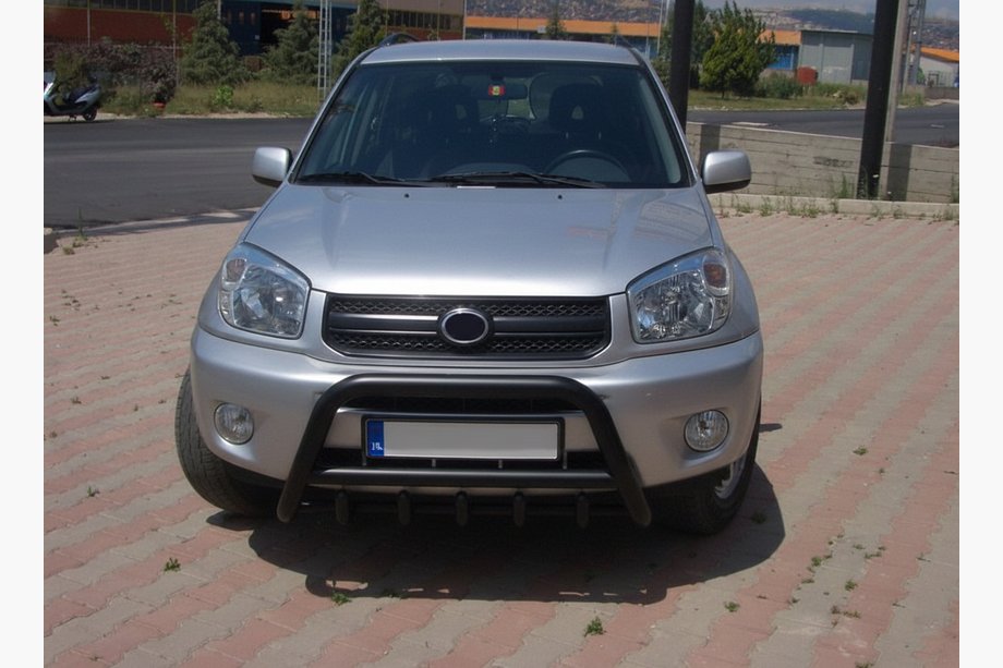Toyota Rav 4 2001-2005 Frontbügel WT003 Schwarz Edelstahl Image