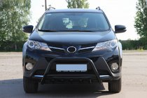 Toyota Rav 4 2013-2018 Frontbügel WT003 Schwarz Edelstahl Foto 6