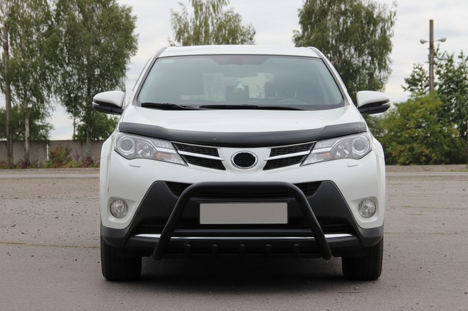 Toyota Rav 4 2013-2018 Frontbügel WT003 Schwarz Edelstahl Image
