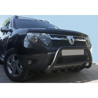 Frontbügel ohne Schriftzug WT003 Schwarz (Edelstahl) Dacia Duster 2008-2018 Foto 3