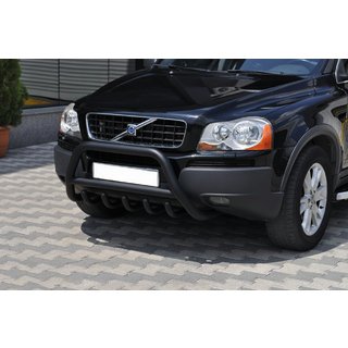 Frontschutzbügel WT003 Schwarz (Edelstahl) Volvo XC90 2002-2014 Foto 1