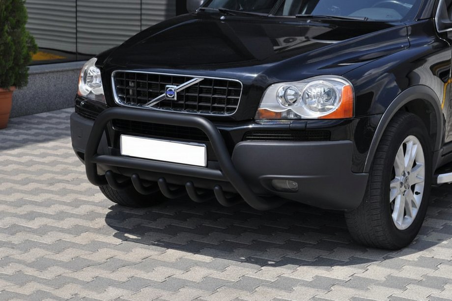 Volvo XC90 2002-2014 Frontschutzbügel WT003 Schwarz (Edelstahl) Image