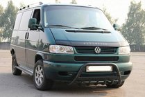 Volkswagen T4 Caravelle/Multivan 1990–2003 Frontbügel WT004 Schwarz (Edelstahl) Foto 1