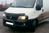 Peugeot Boxer 1994-2006 Frontschutzbügel WT003 Schwarz (Edelstahl) Foto 3