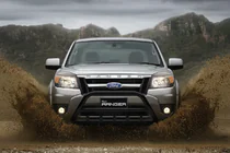 Ford Ranger 2007-2011 Frontbügel WT003 Schwarz Edelstahl Foto 1