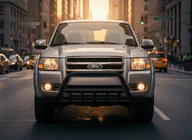 Ford Ranger 2007-2011 Frontbügel WT003 Schwarz Edelstahl Foto 3