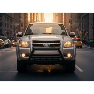 Frontbügel WT003 Schwarz Edelstahl Ford Ranger 2007-2011 Foto 3