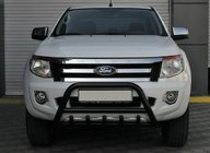 Ford Ranger 2011–2022 Frontschutz WT003 Schwarz (Edelstahl) Foto 1