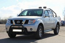 Nissan Navara 2006-2015 Frontbügel WT003 Schwarz Edelstahl Foto 5