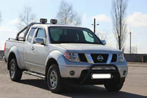 Nissan Pathfinder R51 2005-2014 Frontbügel WT003 Schwarz Edelstahl Foto 6