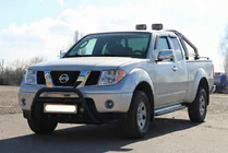 Nissan Pathfinder R51 2005-2014 Frontbügel WT003 Schwarz Edelstahl Foto 4