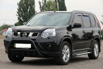 Nissan X-trail T31 2007-2014 Frontschutz WT003 Schwarz (Edelstahl) Foto 4