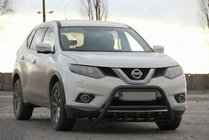 Nissan X-trail T32/Rogue 2014-2021 Frontbügel WT003 Schwarz Edelstahl Foto 1