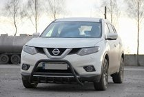 Nissan X-trail T32/Rogue 2014-2021 Frontbügel WT003 Schwarz Edelstahl Foto 2