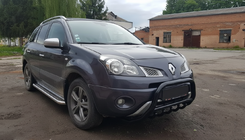 Renault Koleos 2008-2016 Frontschutzbügel WT003 Schwarz (Edelstahl) Foto 6