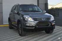 SsangYong Rexton I 2001-2017 Frontbügel WT003 Schwarz Edelstahl Foto 3