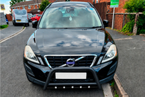 Volvo XC60 2009-2017 Frontbügel WT003 Schwarz Edelstahl Foto 2