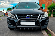Volvo XC60 2009-2017 Frontbügel WT003 Schwarz Edelstahl Foto 3