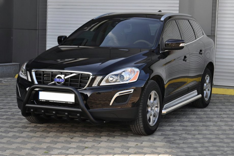 Volvo XC60 2009-2017 Frontbügel WT003 Schwarz Edelstahl Image