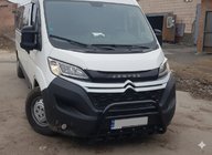 Fiat Ducato 2006-2025 Frontbügel WT003 Schwarz (Edelstahl) Foto 1