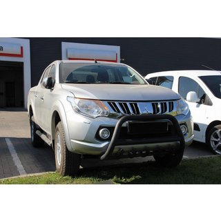 Frontbügel WT003 Schwarz Edelstahl Mitsubishi L200 2015-2024 Foto 4