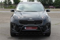 Kia Sportage 2015-2021 Frontbügel WT003 Schwarz Edelstahl Foto 4