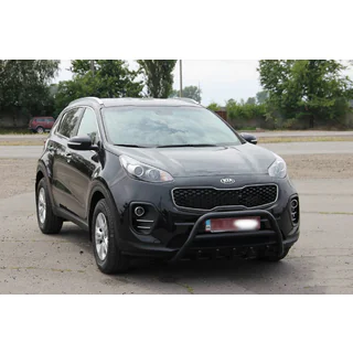 Frontbügel WT003 Schwarz Edelstahl Kia Sportage 2015-2021 Foto 3