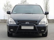 Kia Carnival 2002-2013 Frontbügel WT004 Schwarz (Edelstahl) Foto 1