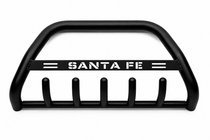 Hyundai Santa Fe 2 2006-2012 Frontbügel WT004 Schwarz (Edelstahl) Foto 3