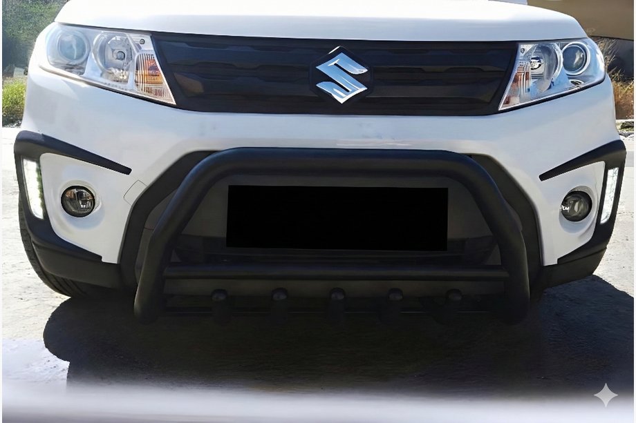 Suzuki Vitara 2015- Frontbügel WT003 Schwarz Edelstahl Image