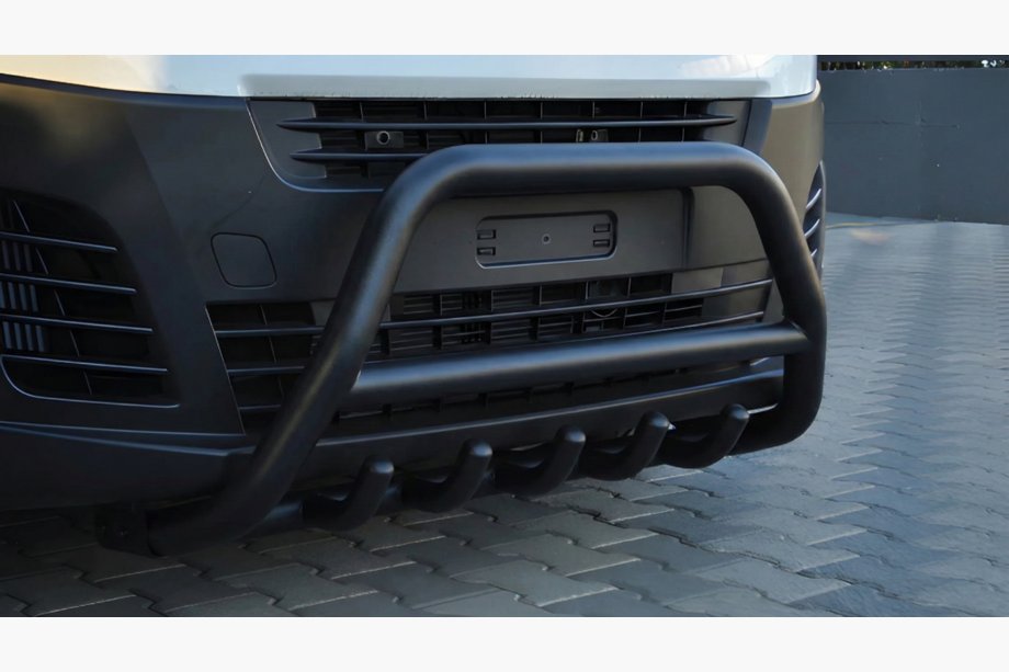 Citroen Jumpy/Dispatch 2017- Frontbügel WT003 Schwarz Edelstahl Image