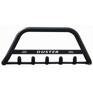 Frontbügel mit Aufschrift WT004 Schwarz (Edelstahl) Dacia Duster 2018-2024 Foto 2