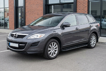 Mazda CX-9 2007-2016 Seitenschweller Bosphorus Black (2 Stk., Aluminium) Foto 1