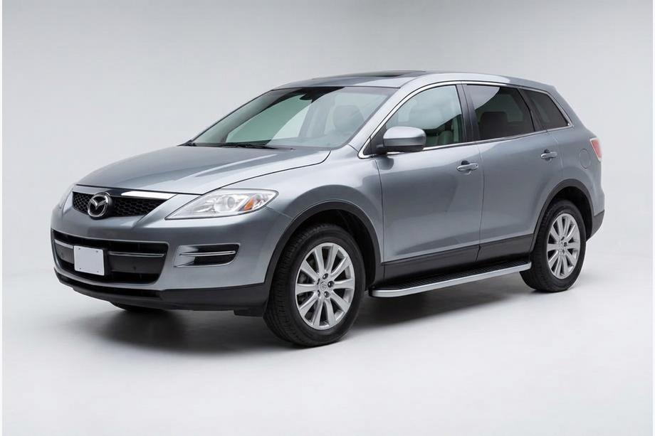 Mazda CX-9 2007-2016 Seitenschweller Tayga Grey (2 Stk., Aluminium) Image