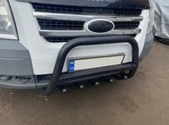 Ford Transit 2000–2014 Frontbügel WT004 Schwarz (Edelstahl) Foto 2