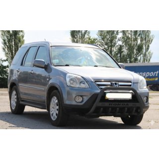 Frontbügel WT004 Schwarz (Edelstahl) Honda CRV 2001-2006 Foto 2