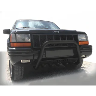 Frontbügel WT004 Schwarz (Edelstahl) Jeep Grand Cherokee WJ 1999-2004 Foto 1